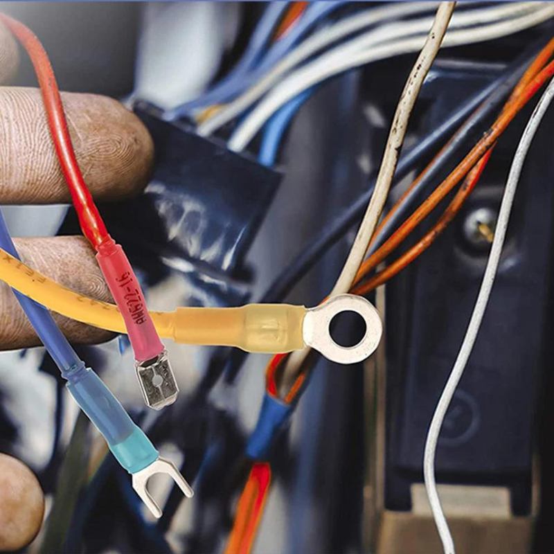 360PCS SolderShrink Ring/Eyelets Connector Set