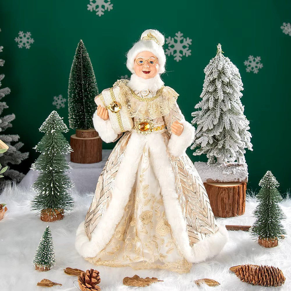 Festive Grandma Santa